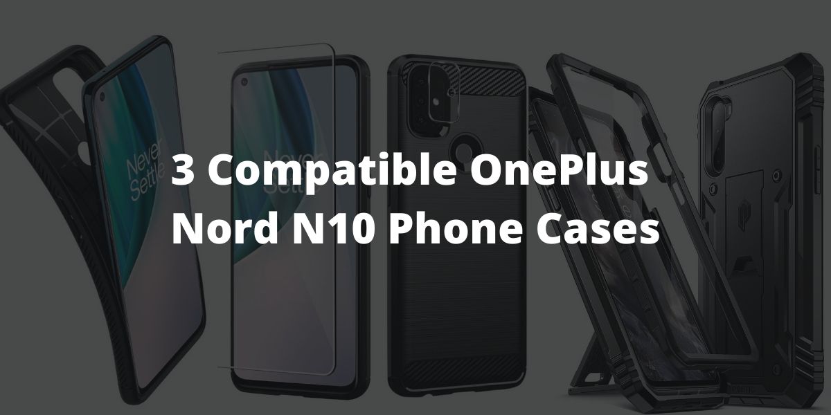 thumbnail image 2 of Rugged Defender Case + Screen Protector For OnePlus Nord N100 / N10 5G – Shockproof 2 of 6
