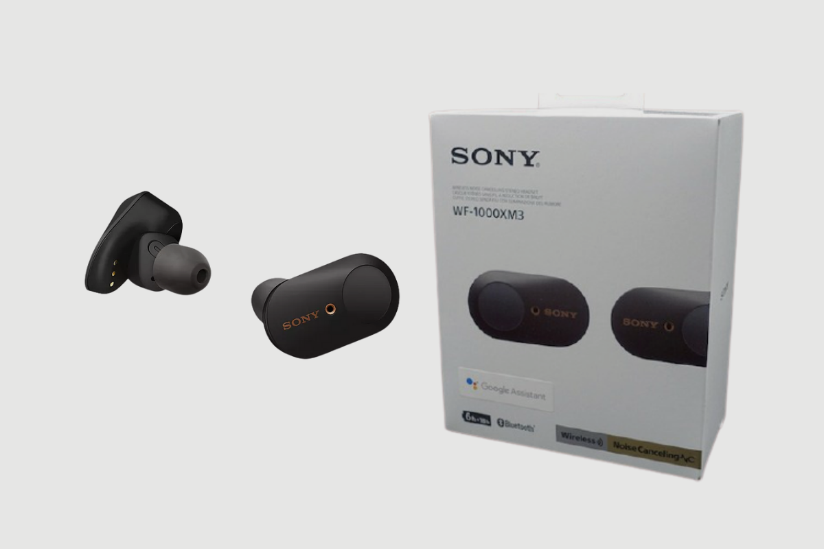 Sony WF-1000XM3 Truly Wireless Noise Cancelling Headphones with 