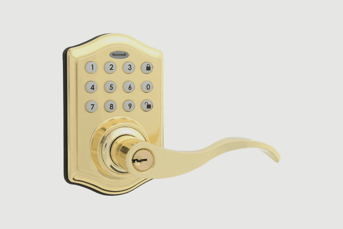 HONEYWELL ELECTRONIC ENTRY LEVER DOOR LOCK