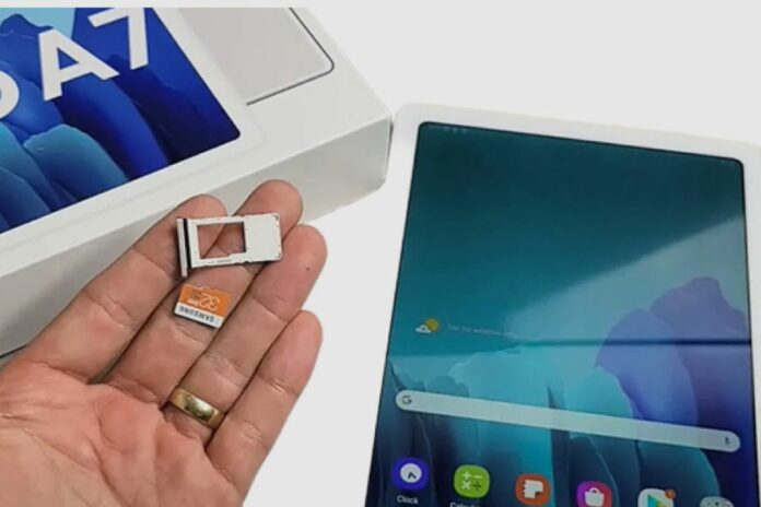 Samsung Galaxy Tab A7'ye SIM kart koyabilir misin