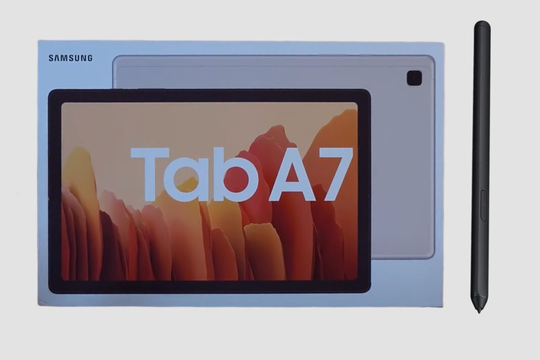 tab a7 support s pen