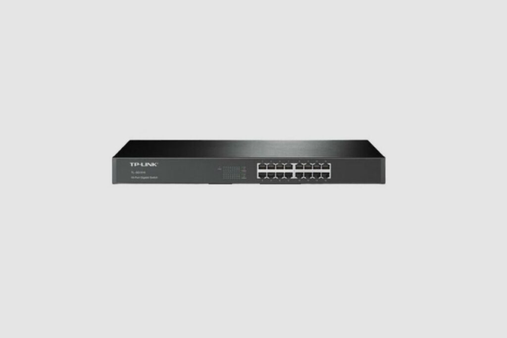 specifications of the TP-link 16 port gigabit switch