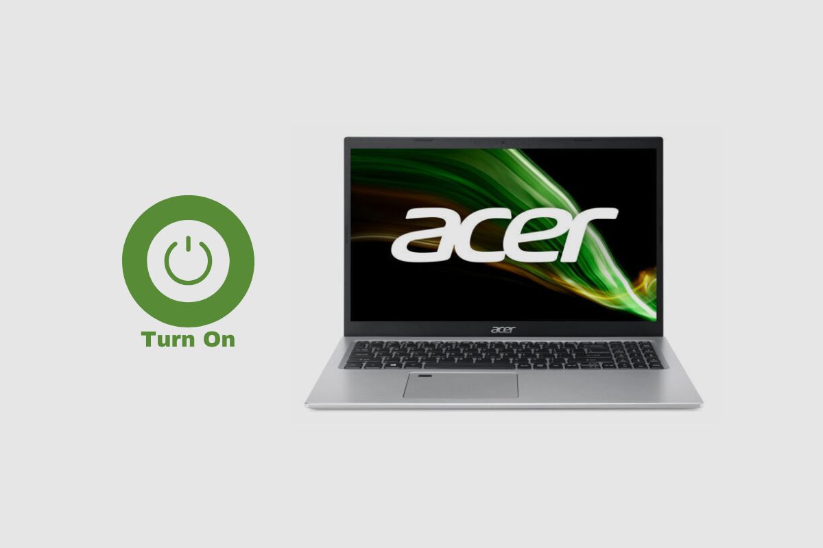 How to Turn on an Acer Aspire 5_