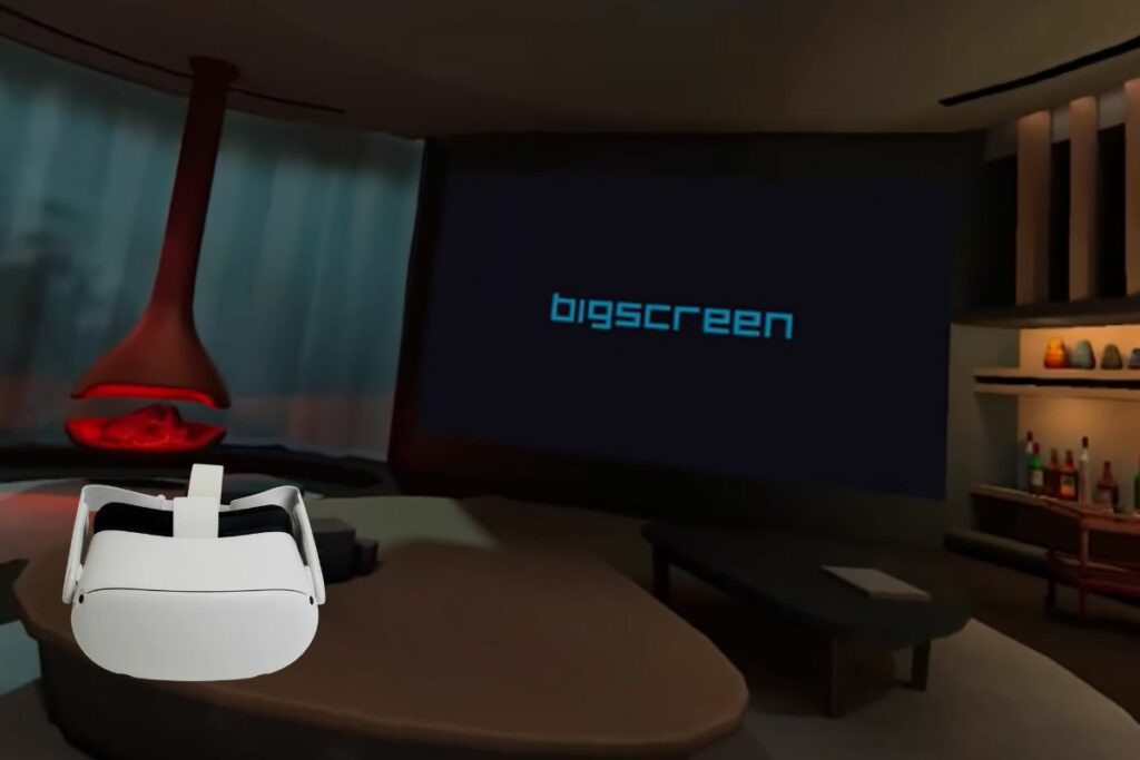 Streaming content with Bigscreen on your Quest 2