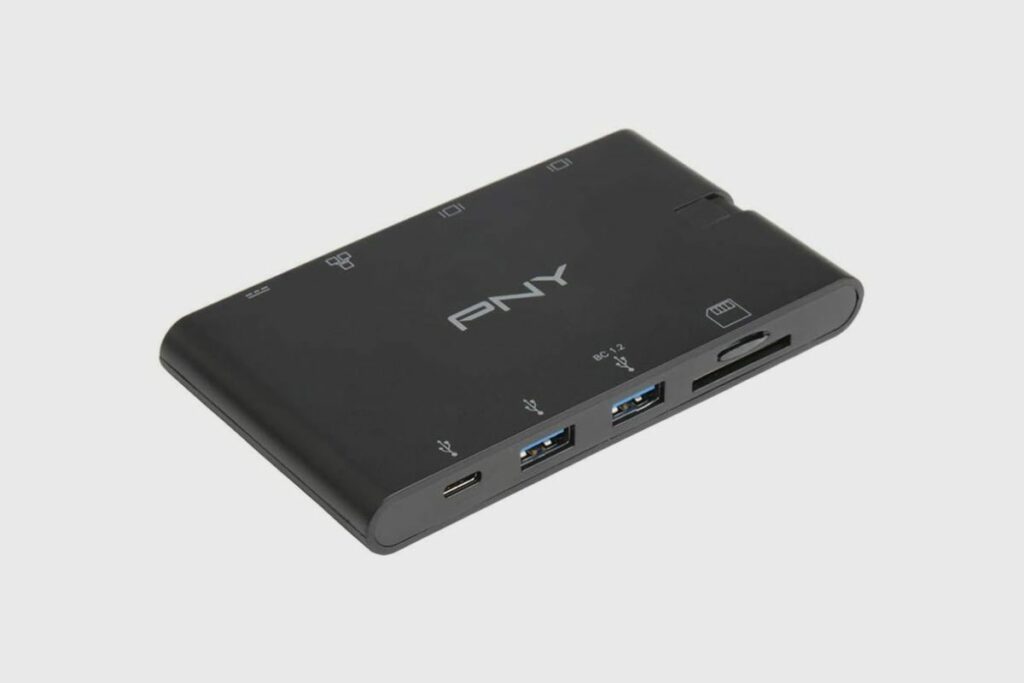 The PNY All-in-One USB-C Dock