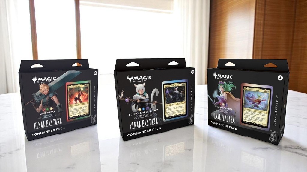 Final Fantasy x Magic The Gathering Exclusive Card Reveals Unveiled
